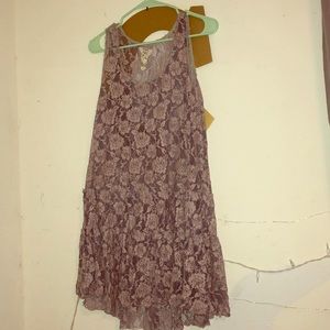 Lace cover up/ over dress.